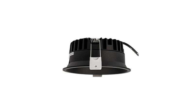 светильник светодиодный диммируемый потолочн. встраив. wl-bq 15вт ip20 нейтрал. бел. 4000к черн. designled 00-00005646 от BTSprom.by