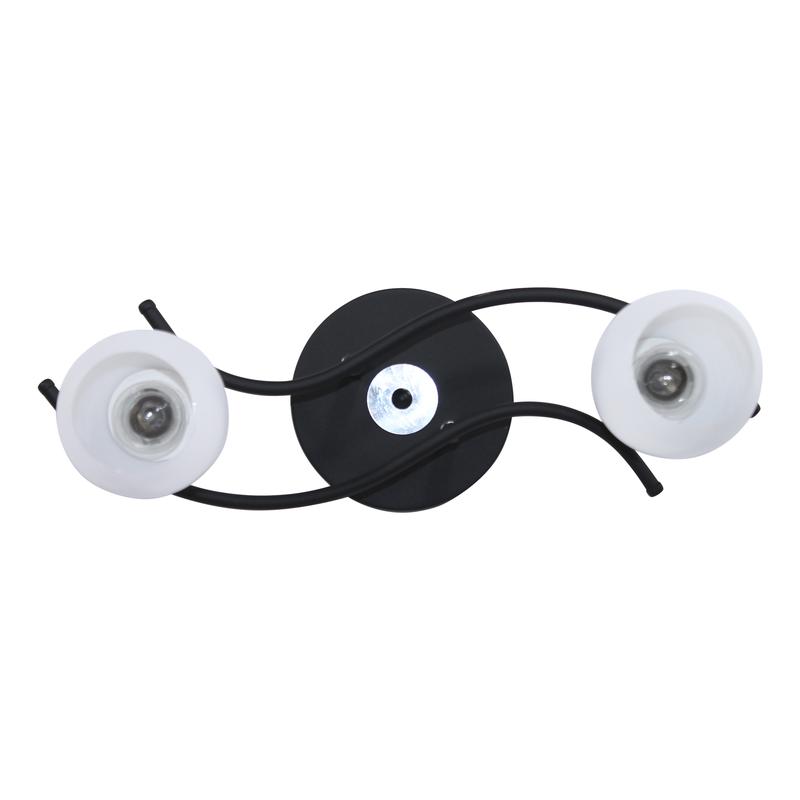  Светильник Стиль 121 (Плафон 8368) НПБ 01-2х60-123 Е27 [ИМ] люстра реновация черн. Элетех 1005405415 фото в каталоге от BTSprom.by