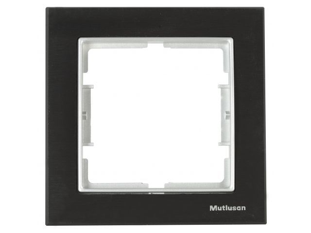 рамка 1-ая алюминий дымчатый elitra, mutlusan 2170 853 1192 от BTSprom.by