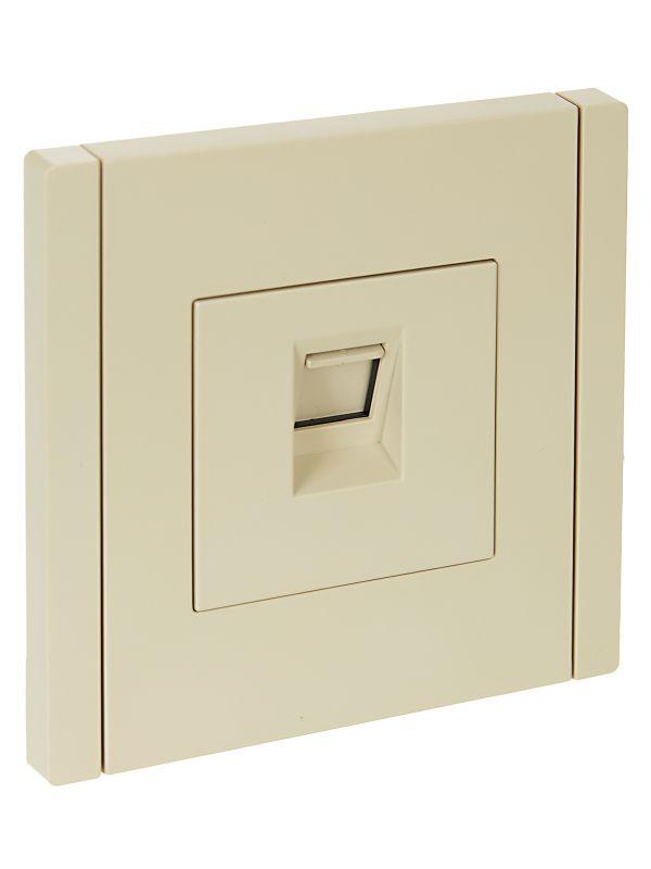 розетка компьютерная rj45 кат.6 forte&piano fp431 ваниль iek fp-k10-2-k10 от BTSprom.by