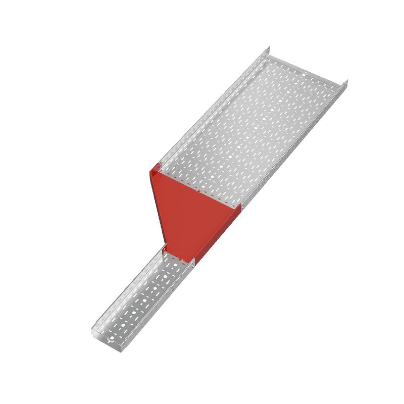 Переходник для лотка левый 80х200-600мм "ПЛЮС" HD85 КМ PL18029 фото в каталоге от BTSprom.by