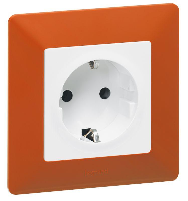  Рамка 1-м Valena Life универсальная терракота Leg 754071 фото в каталоге от BTSprom.by