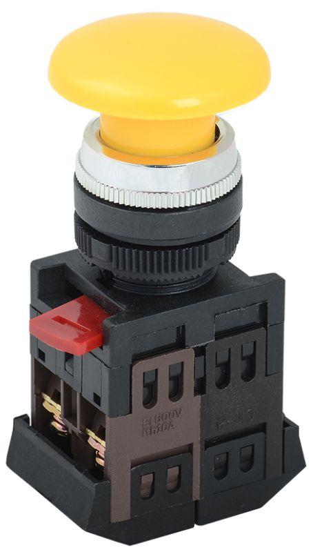 кнопка "грибок" aea-22 d22мм 1з+1р желт. iek bbg30-aea-k05 от BTSprom.by кнопка "грибок" aea-22 d22мм 1з+1р желт. iek bbg30-aea-k05 от BTSprom.by