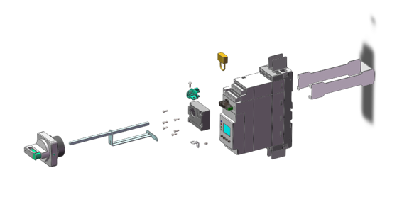 рукоятка gm2/gm3/mfs черн. se gmapb54 от BTSprom.by