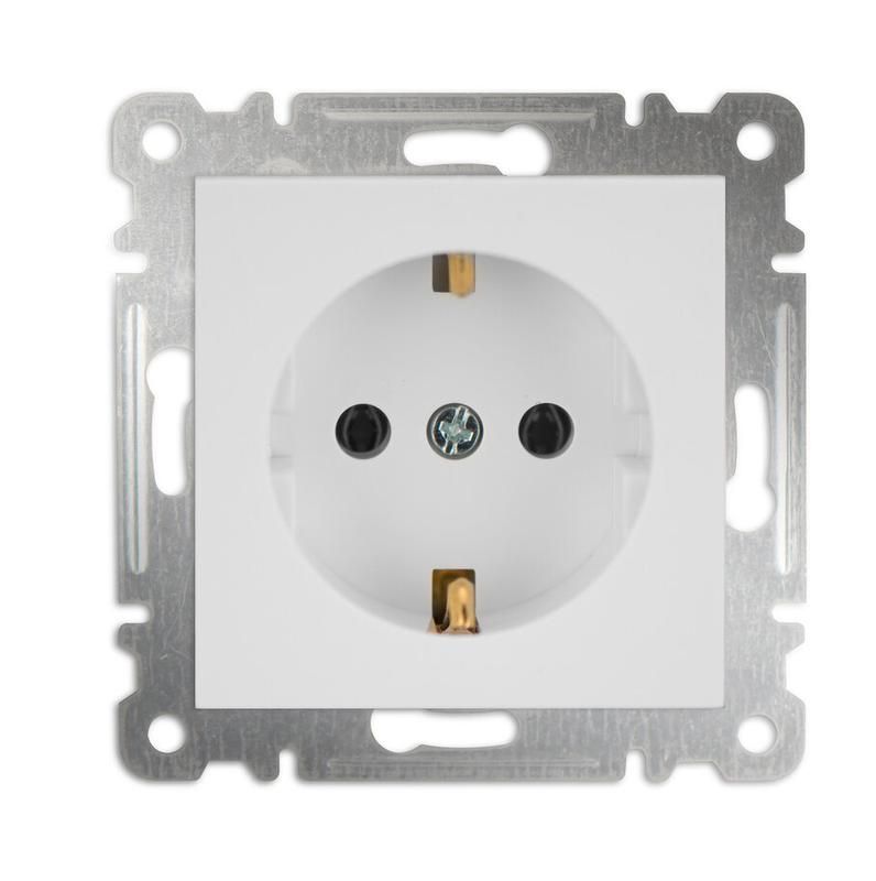 розетка 1-м сп karea 16а ip20 с заземл. механизм бел. makel 57001028 от BTSprom.by