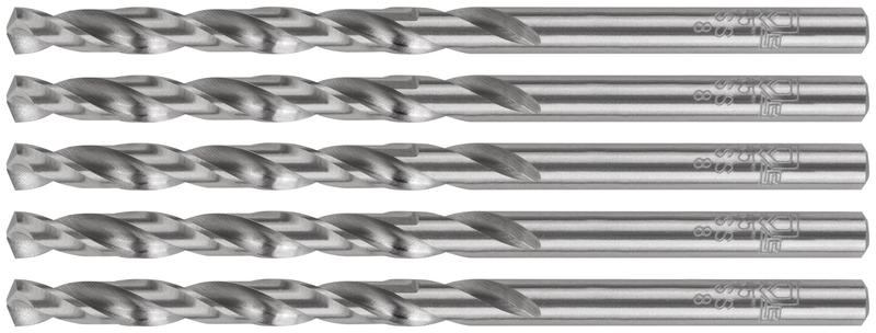  Сверло по металлу HSS шлифованные угол заточки 135град. 4.8х86мм (уп.5шт) MOS 35691М фото в каталоге от BTSprom.by