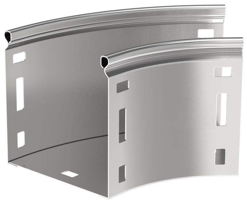 Угол для лотка плавный 45град. 200х100 Г01 ESCA IEK CPG01-0-45-100-200 от BTSprom.by