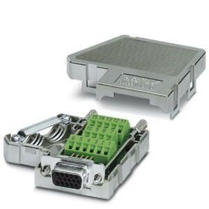 штекер шинный d-sub subcon 15 hd/f-sh phoenix contact 5604603 от BTSprom.by