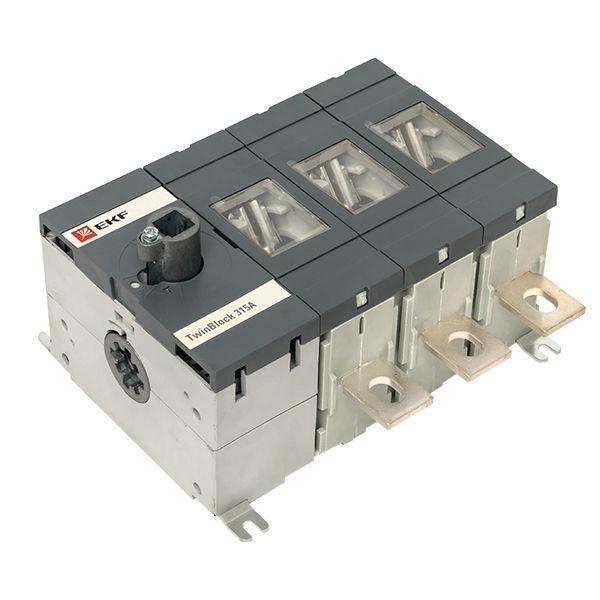  Рубильник 3п 315А без рукоятки управления TwinBlock PROxima EKF tb-s-315-3p фото в каталоге от BTSprom.by