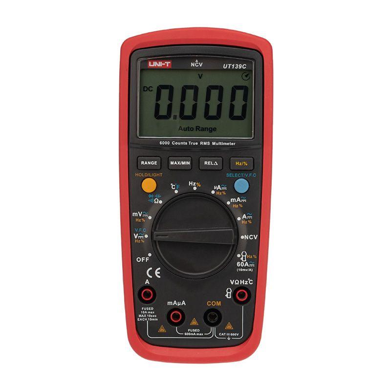 мультиметр универсальный ut 139c uni-t 13-1028 от BTSprom.by