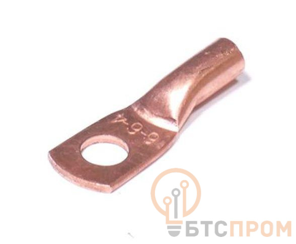 Наконечник медный ТМ 6-6-4мм (опрес.) (уп.100шт) ЗЭТАРУС zeta10733 фото в каталоге от BTSprom.by  Наконечник медный ТМ 6-6-4мм (опрес.) (уп.100шт) ЗЭТАРУС zeta10733 фото в каталоге от BTSprom.by