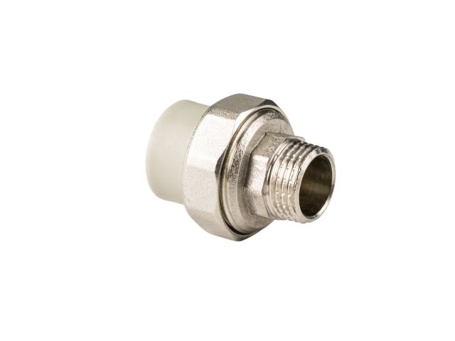 американка пп нар. 32х3/4", сер. ртп (соединение разборное наружная резьба полипропиленовое) (ростурпласт) 15811 от BTSprom.by