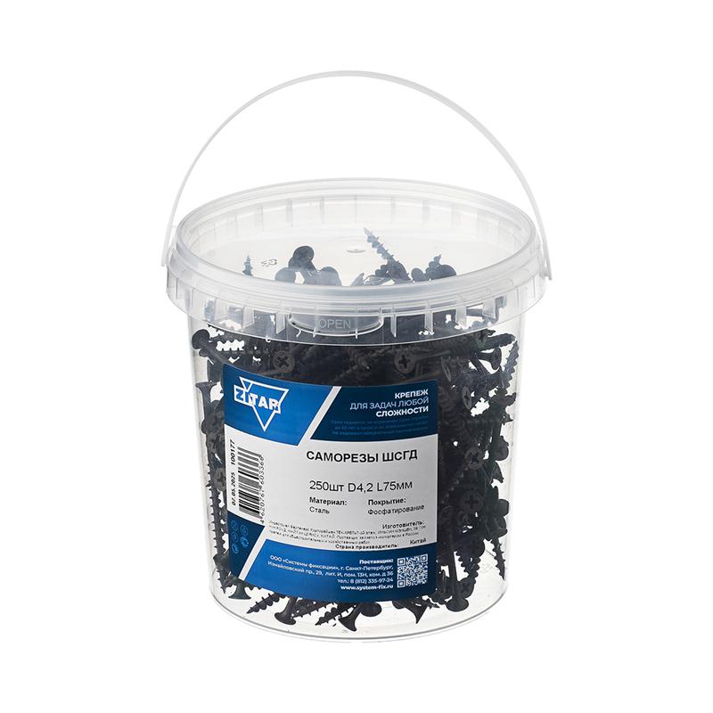 саморез шсгд 4.2х75 (уп.250шт) tech-krep/zitar 100177 от BTSprom.by