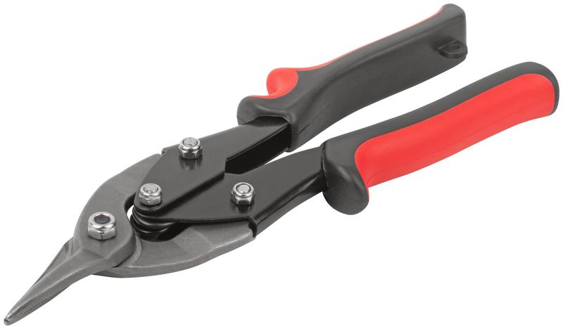  Ножницы по металлу усиленные CrV профи прорезиненные ручки левые 250мм FIT 41571 фото в каталоге от BTSprom.by