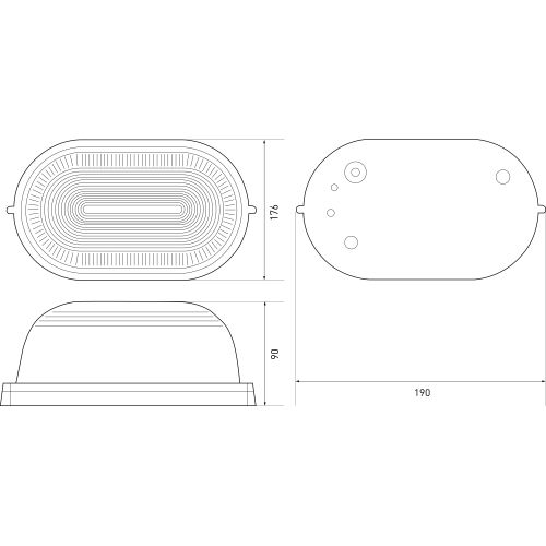  Светильник НБП 04-100-001 1х100Вт E27 IP54 акватермо алюм./стекло овал черн. Эра Б0063863 фото в каталоге от BTSprom.by