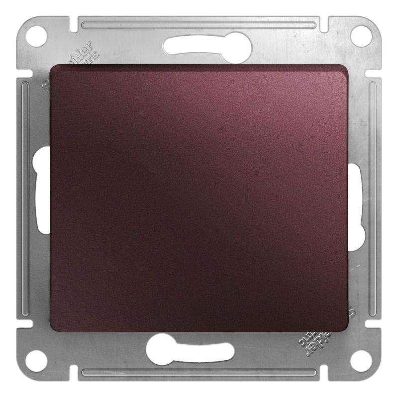 выключатель 1-кл. сп glossa 10а ip20 (сх. 1) 10ax механизм баклажан. se gsl001111 от BTSprom.by