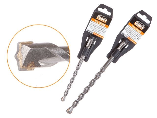 6.5х50х110 мм бур (сверло) sds-plus gepard (бур по бетону) gp01065-110 от BTSprom.by