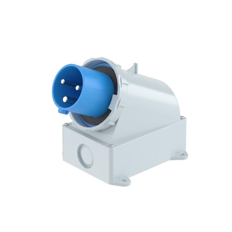 вилка настенная 63а 2p+e 250в ip67 dkc dis245m6393 от BTSprom.by