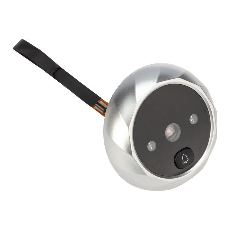  Видеоглазок дверной DV-112 с цветным LCD-дисплеем 2.8дюйм с функцией записи фото и звонком Rexant 45-1112 фото в каталоге от BTSprom.by