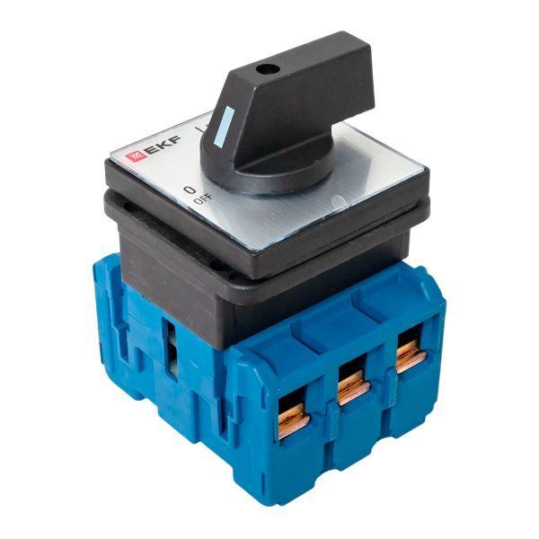  Переключатель кулачковый ПК-2-13 3п 100А "ВКЛ-ВЫКЛ" IP65 EKF pk-2-13-100-65 фото в каталоге от BTSprom.by