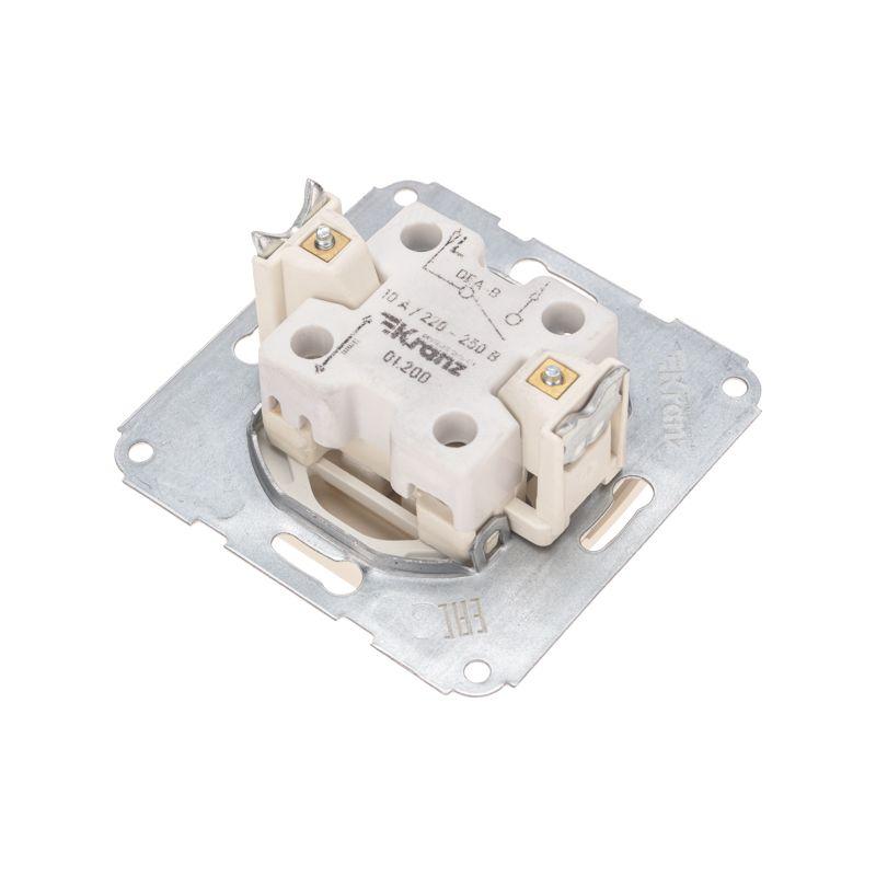  Выключатель 1-кл. СП DEA 10А механизм беж. Kranz KR-78-0230 фото в каталоге от BTSprom.by