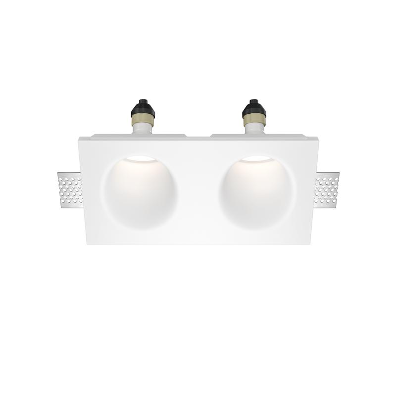 светильник gyps modern 2х10вт gu10 встраив. maytoni dl002-ww-02-w от BTSprom.by