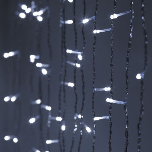  Гирлянда светодиодная "Дождь/Занавес" 3х3м 400LED холод. бел. IP20 220В 8 режимов Эра Б0051875 фото в каталоге от BTSprom.by