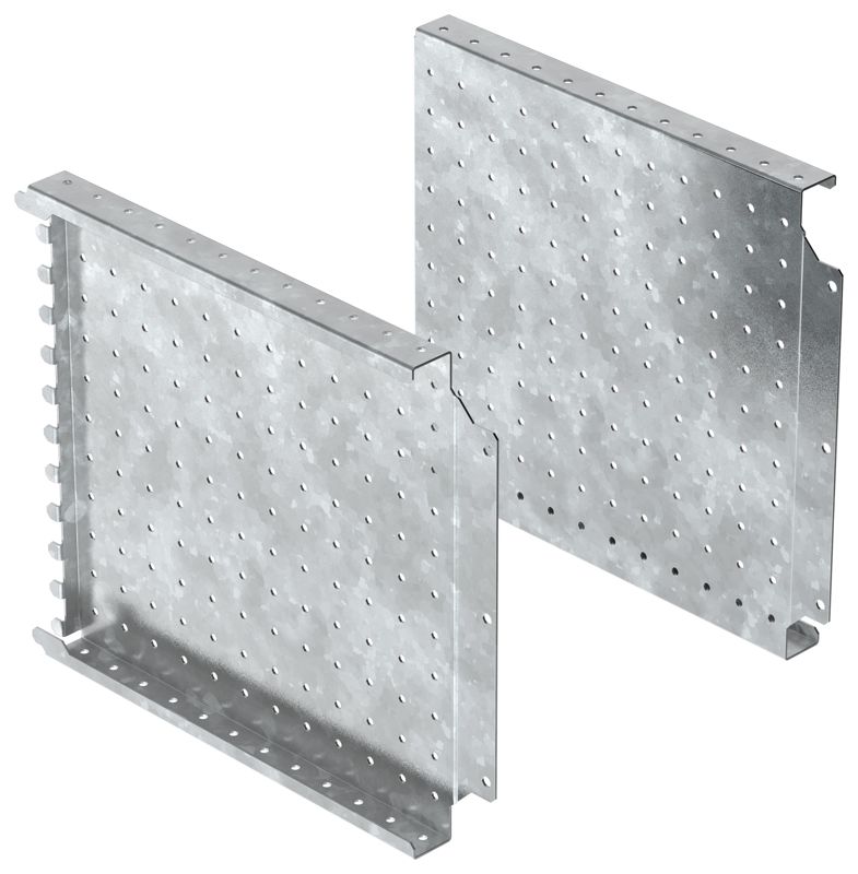 панель монтажная бок. перфорированная 300х400 (уп.2шт) format iek fo-00-mpsp-030-040 от BTSprom.by