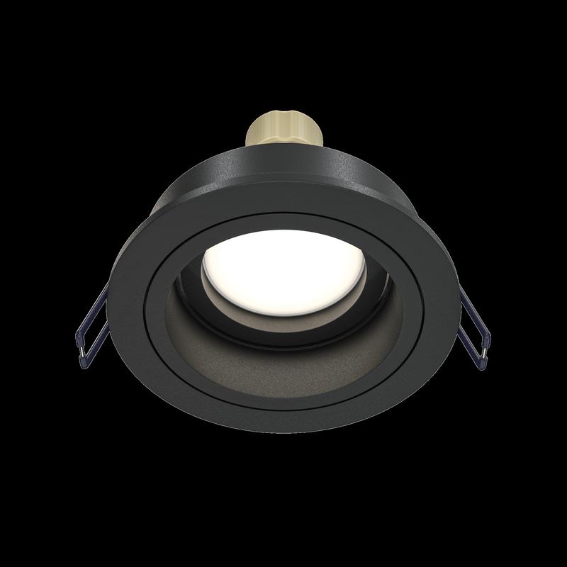  Светильник Atom 10Вт GU10 встраив. Maytoni DL025-2-01B фото в каталоге от BTSprom.by