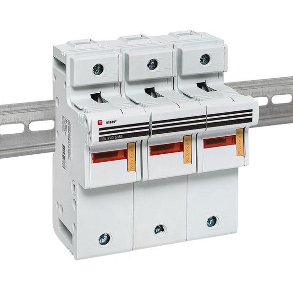  Предохранитель-разъединитель для ПВЦ 22х58 3п EKF pr-22-58-3 фото в каталоге от BTSprom.by