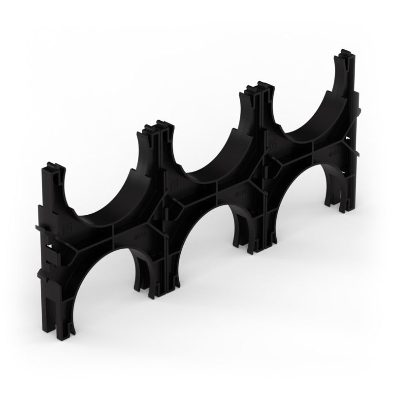 кластер тройнойной двухсторонний для двустен. труб d110мм промрукав pr13.02581 от BTSprom.by