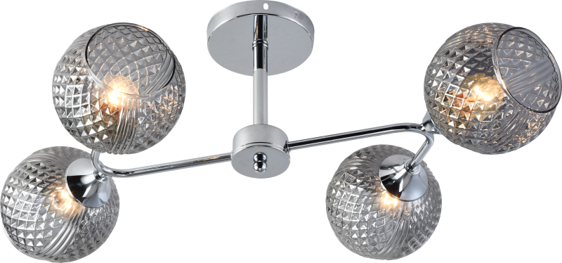 люстра haley 3137-304 4хe27 60вт модерн rivoli б0055383 от BTSprom.by