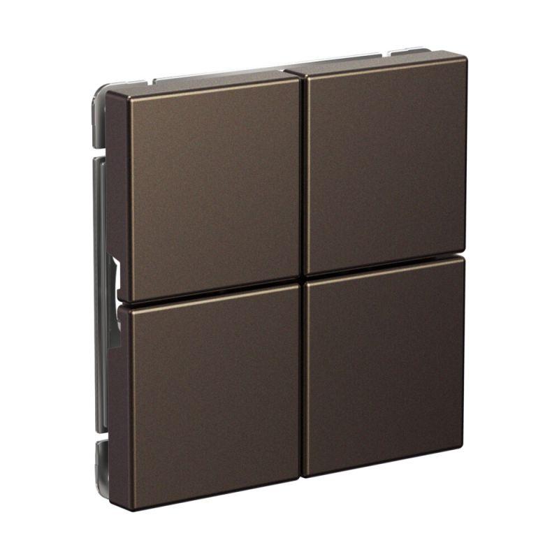  Выключатель сценарный 4-кл. ArtGallery (сх. 1) мокко SE GAL000674 фото в каталоге от BTSprom.by