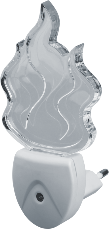 светильник светодиодный-ночник 93 128 nnl-snr05 пламя с фотореле 230в navigator 93128 от BTSprom.by