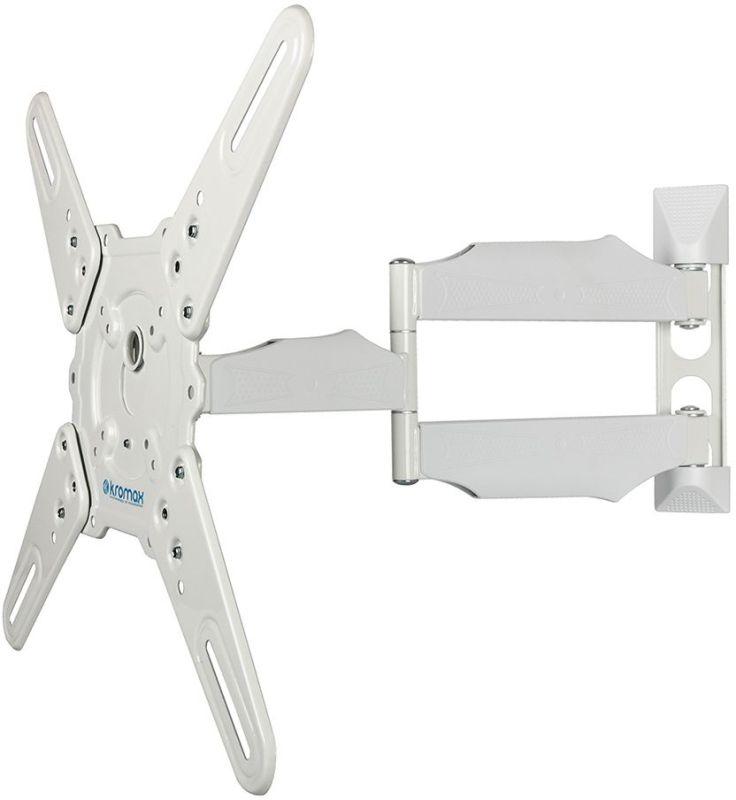 кронштейн для телевизора atlantis-40 22-65дюйм макс.40кг настенный поворот и наклон бел. kromax 1004353 от BTSprom.by
