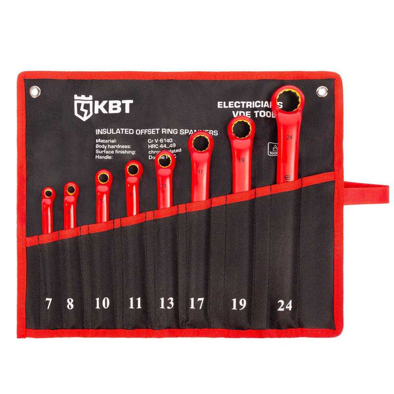 набор диэлектрических накидных ключей нии-25 эксперт квт 89751 от BTSprom.by