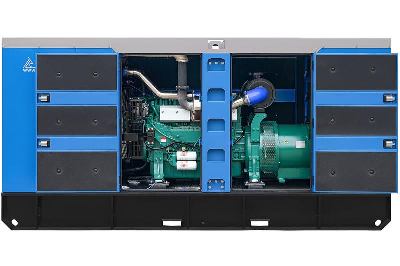  Электростанция дизельная АД-250С-Т400-1РКМ5 ПРОФ в шумозащитном кожухе ТСС 039024 фото в каталоге от BTSprom.by