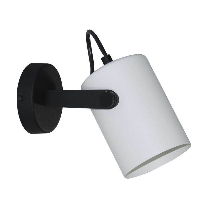 светильник "гамма" 511 нбб 01-60-186 e27 (им) настен. черн./бел. муар. элетех 1005405350 от BTSprom.by