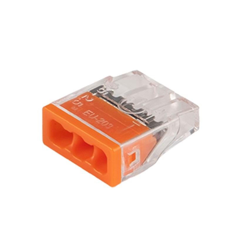 клемма монтажная нажимного соединения ptc-3p 2273-203 450в 32а 0.14-4.0кв.мм jazzway 5051003 от BTSprom.by