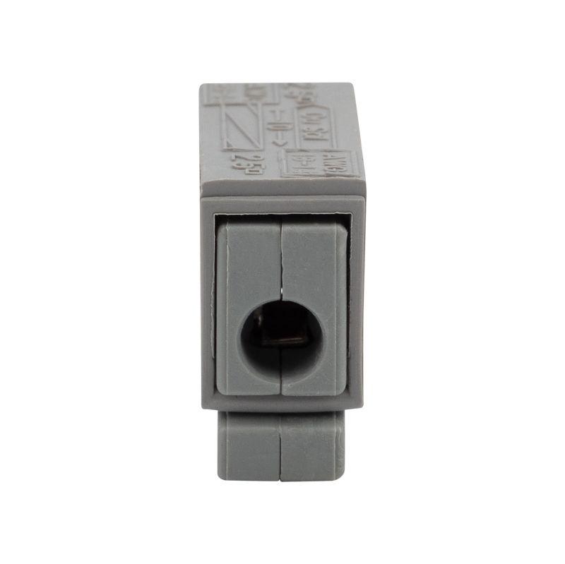  Клемма строительно-монтажная СМК 224-101 1-проводная 1.0-2.5/0.5-2.5кв.мм для светильника сер. (уп.100шт) Rexant 07-2401 фото в каталоге от BTSprom.by