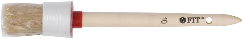  Кисть круглая натур. светл. щетина №10 (40мм) FIT 01306 фото в каталоге от BTSprom.by