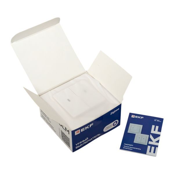  Выключатель 2-кл. Стокгольм Умный бел. Zigbee Сonnect EKF RCV-ST2-WD-ZB фото в каталоге от BTSprom.by