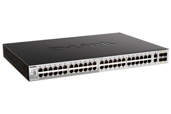 коммутатор управляемый стекируемый l3 dgs-3130-54ts/b1a с 48 портами 10/100/1000base-t 2 портами 10gbase-t и 4 портами 10gbase-x sfp+ d-link 1841337 от BTSprom.by