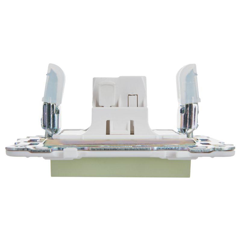  Выключатель 1-кл. SKANDY 10А SK-V01G мятный IEK SK-V10-0-10-K06 фото в каталоге от BTSprom.by