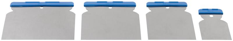  Набор шпателей "Япончик" 50; 80; 100; 120мм метал. (4 предмета) КУРС 06748 фото в каталоге от BTSprom.by