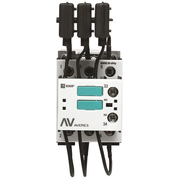  Контактор для конденсатора КМЭК 20квар 230В 1NО AVERES EKF ctrk-s-29-20-230-av фото в каталоге от BTSprom.by