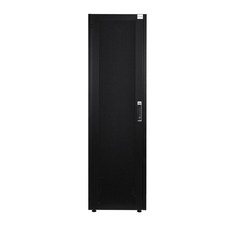 шкаф напольный 19дюйм 47u 600х1200 передн. дверь перфорир.; задн. стенка перфорир. сер. datarex dr-721650 от BTSprom.by