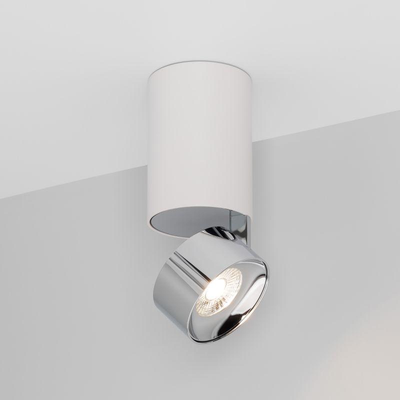 светильник sp-plurio-surface-long-r77-9w day4000 wh-chr 36 deg 230в 9вт 4000к ip20 метал. arlight 040373 от BTSprom.by