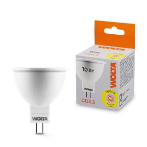 лампа светодиодная 10вт 3000к gu5.3 wolta 25ymr16-220-10gu5.3 от BTSprom.by
