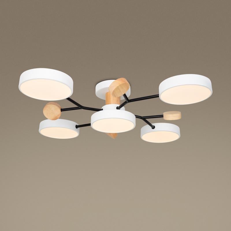  Светильник Crown 55Вт IP20 потолочн. Freya FR6119CL-L60W фото в каталоге от BTSprom.by